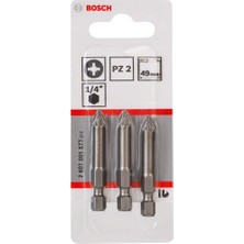 Bosch Bits Uç Extrahard Pz2 49 mm 3\'lü