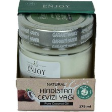 melekstore Saf Hindistan Cevizi Yağı Soğuk Sıkım Cam Kavanoz 175 gr