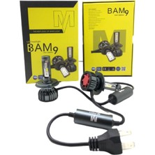 Mach Bam9 H4 Beyaz Led Xenon Far Ampul Şimşek Etkili