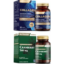 Nutraxin Hidrolize  Hyaluronic Acid 30 Tablet + Cranberry (Turna Yemişi Ekstresi) 500 Mg 60 Tablet