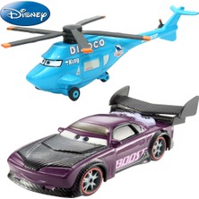 Disney Cars Arabalar Helikopter Dinoco Chopper ve Boost Die-Cast Arabalar