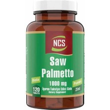 Ncs Saw Palmetto Complex Biotin Çinko 120 Tablets + Hap Kutusu