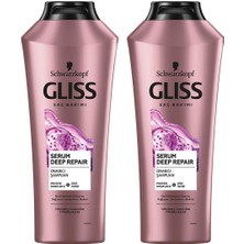 Gliss Serum Deep Repair Onarıcı Şampuan 360 ml 2'li