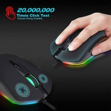 Hxsj S500 Rgb Kablolu Mouse 4800 Dpı