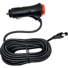 NHR-12V3 12 Volt 5 Amper Çakmak Standart U. 5.5x2.5 12 Volt 3 Metre Kablolu Çakmak Adaptörü