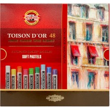 Koh-i-Noor Kohınoor Toıson Dor Soft Pastel Boya Setı 48'li