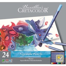 Cretacolor Marino Aquarelle 24 Renk