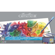 Cretacolor Marino Aquarelle Pencils 36 Renk