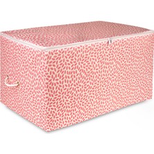 Rek Home Büyük Boy Yaprak Baskılı Hurç 64X41X35