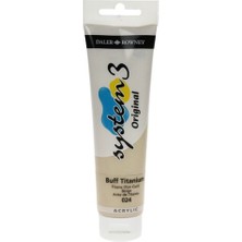 Daler Rowney System 3 Akrilik Boya 150 ml N.024 Buff Titanium