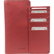 Skarlet Deri Unisex Portföy Cüzdan
