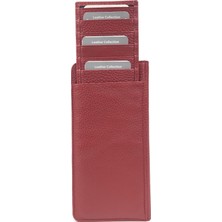 Skarlet Deri Unisex Portföy Cüzdan
