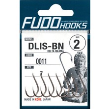 Fudo 0011 Delta Iseama Tırtıklı Black Nikel Iğne