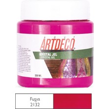 Artdeco Kristal Jel 220 ml Fuşya