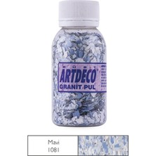 Artdeco Granit Pul 100 ml N:1081 Mavi