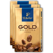 Tchibo Gold Selection Öğütülmüş Filtre Kahve 3X250 G Avantajlı Paket