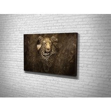 Tablo 360 Leopar Kanvas Tablo