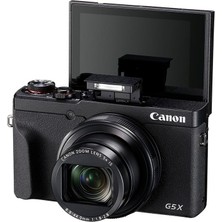 Canon PowerShot G5 X Mark II Siyah Fotoğraf Makinesi (Canon Eurasia Garantili)