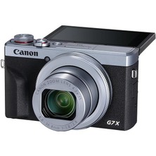 Canon PowerShot G7 X Mark III Gümüş Fotoğraf Makinesi (Canon Eurasia Garantili)