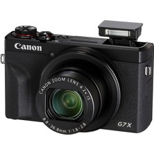Canon PowerShot G7 X Mark III Siyah Fotoğraf Makinesi (Canon Eurasia Garantili)