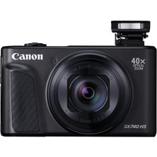 Canon Powershot SX740 HS Siyah Fotoğraf Makinesi (Canon Eurasia Garantili)