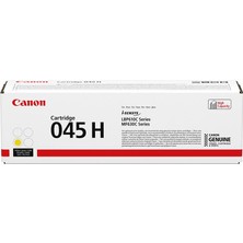Canon CRG 045 H Y Yüksek Kapasiteli Orijinal Sarı Toner