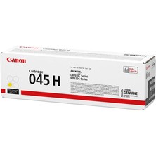 Canon CRG 045 H Y Yüksek Kapasiteli Orijinal Sarı Toner