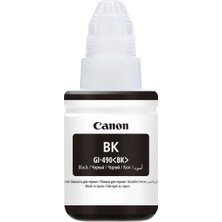 Canon GI-490 BK Orijinal Siyah Mürekkep Kartuşu