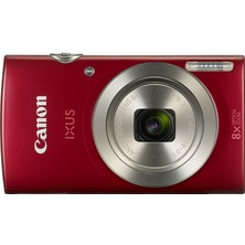 Canon IXUS 185 Kırmızı Fotoğraf Makinesi (Canon Eurasia Garantili)