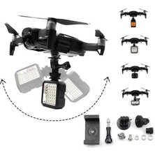Profisher Dji Mavic Air Çok Fonksiyonlu Açı Ayarlı Mafsal Kit Işık ve Kamera Taşıma Adaptörü