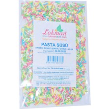 Lokman Pasta Süsü Granül Şekeri Karışık Renk 40 gr