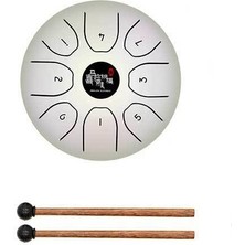 Himalaya Blessing 14CM Steel Tongue Drum BQ55PWH