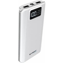 Syrox Powerbank 20000 Mah  Dijital Ekranlı Taşınabilir Şarj Cihazı SYX-PB107