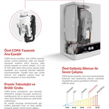 Copa Eomix Premix Yoğuşmalı Kombi 24 Kw 20.640 Kcal