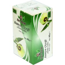 Hel-Dem Bamya Çiçeği Mekke Gülü Bitki Çayı 2 gr x 20 Süzen Poşet 40 gr