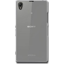Nettech Sony Xperia Z1 Uyumlu Arka Koruma Silikon Kılıf