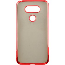 Nettech LG G5 Uyumlu Çerçeve Görünümlü Silikon Kılıf