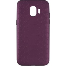Nettech Samsung Galaxy J250 J2 Pro Uyumlu Timsah Deri Desen Silikon Kılıf