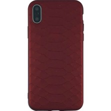Nettech Apple iPhone x Uyumlu Timsah Deri Desen Silikon Kılıf