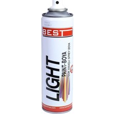 Best Light Akrilik Takviyeli Sprey Boya 250 ml Mat Siyah