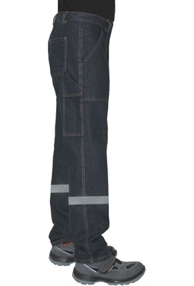Şensel, Reflektörlü Kışlık Kot Iş Pantolonu, Lacivert (82E445)