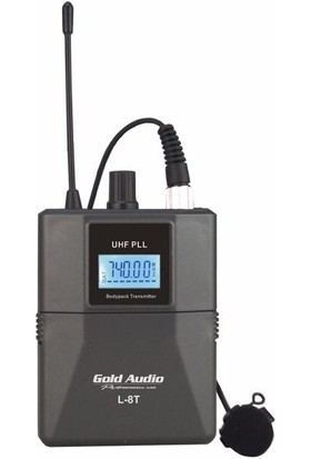 Gold Audio Pro 2001 Tek Yaka Tipi Telsiz Mikrofon