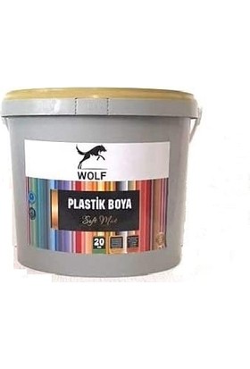 Wolf Plastik Boya Beyaz 20 kg