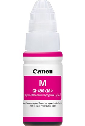 Canon GI-490 M Orijinal Magenta Mürekkep Kartuşu
