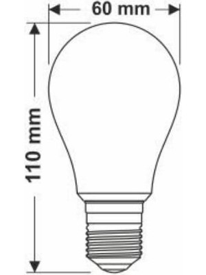 Noas LED - 9W - Beyaz - E27 - 10LU - Tasarruflu LED Ampul 9W