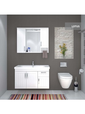 Denko Lotus 100 cm Banyo Dolabı