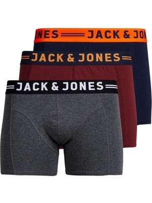 Jack & Jones Jaclichfield 3'lü Erkek Boxer 12113943