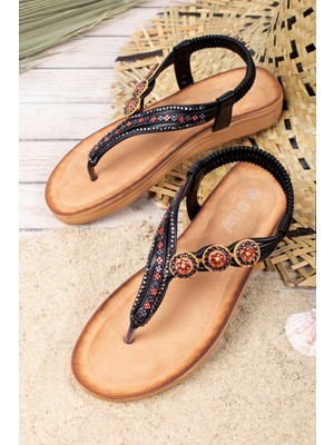 Khayt Diana Anatomik Parmak Arası Günlük Kadın Sandalet