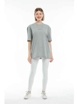 Superlife Oversize Brookyln Baskıl Tshirt