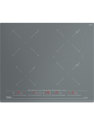 Teka IZC 64630 ST Ankastre Cam Seramik İndüksiyonlu Ocak 7400 W Gri 60 cm 112500026